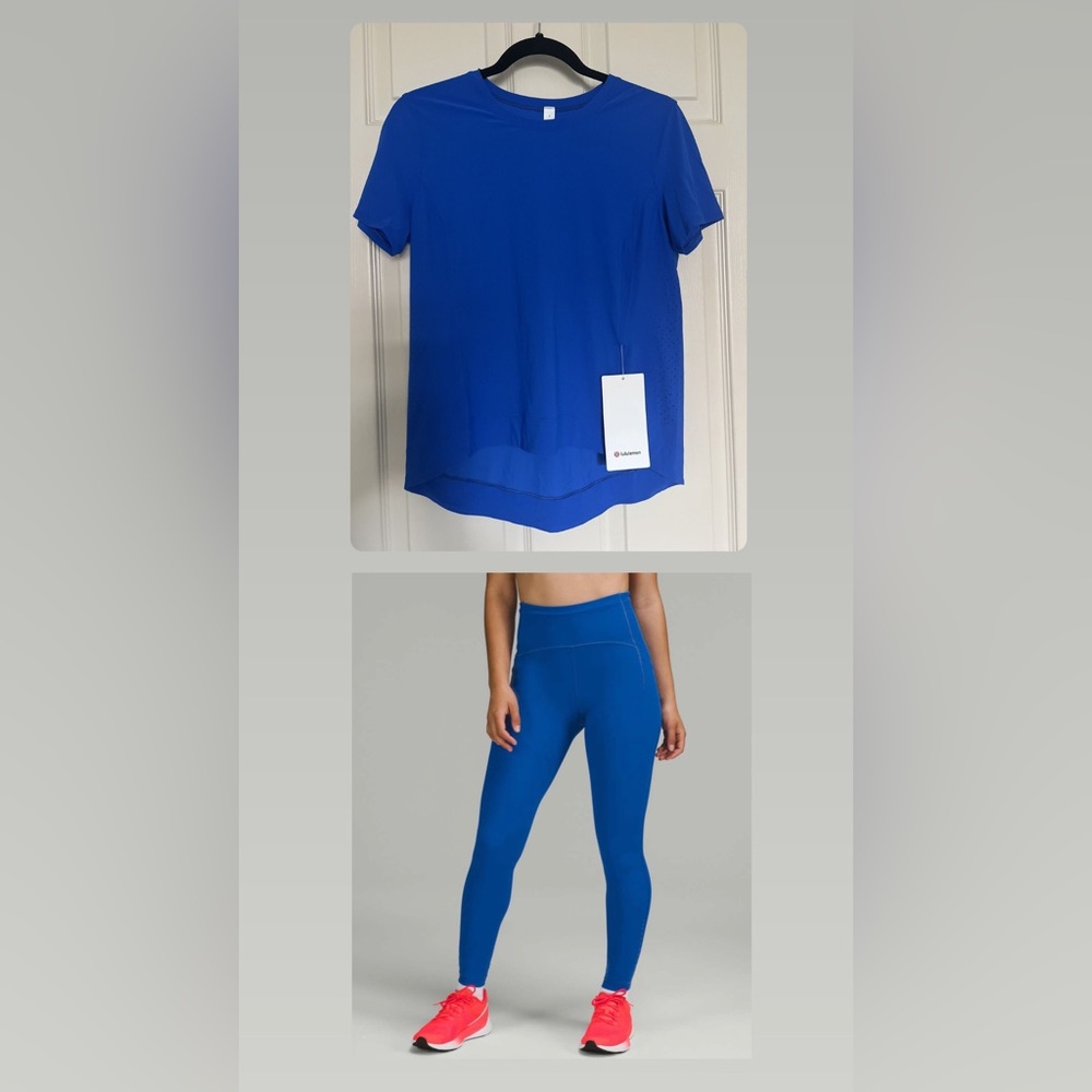 Lululemon Matching Set - Size 6 in 'Blue Blazer Tone'